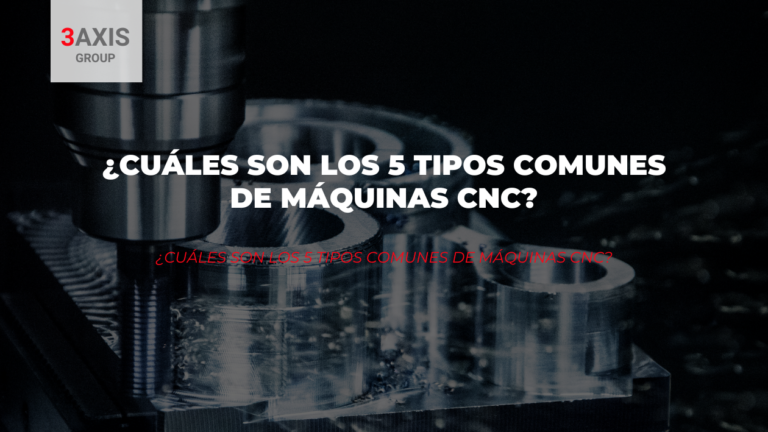 comunes de máquinas CNC