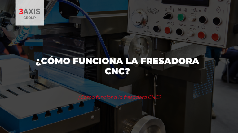 ¿cómo funciona la fresadora cnc?